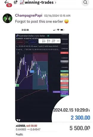 Message from a member